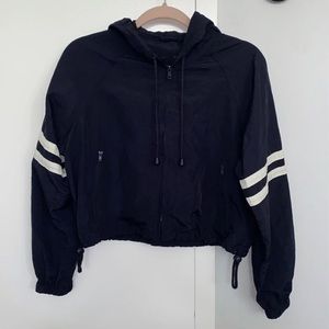 Brandy Melville Navy Windbreaker